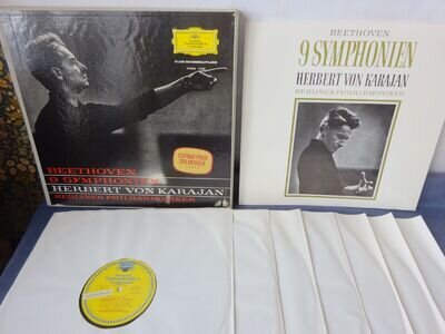 TULIPS LTD ED BEETHOVEN - THE NINE SYMPHONIES 7LP BOX, BPO, Karajan, DG 72180