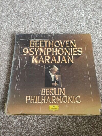 beethoven 9 symphonies karajan vinyl