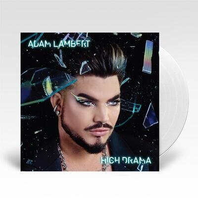 ADAM LAMBERT - HIGH DRAMA CLEAR VINYL LP (NEW)