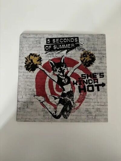 5 Seconds Of Summer (5SOS) - SHE'S KINDA HOT- 7" Single (VINYL) - Red Variant