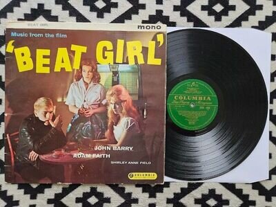 John Barry - Beat Girl ORIG UK Columbia LP!! Adam Faith