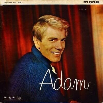 ADAM FAITH Adam Vinyl Record Album LP Parlophone 1960 Mono 1st Rock & Pop Music