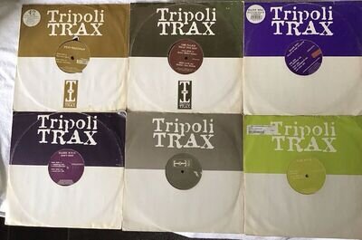 Hardhouse, Tripoli Trax Job bundle Lot ,6 vinyl 90’s ,