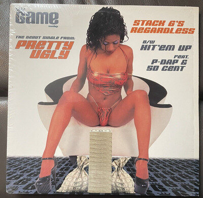 PRETTY UGLY - Stack G's Regardless / Hit Em Up - 50 CENT - 2001 Gangsta Rap 12"