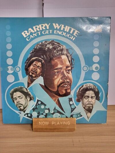 BARRY WHITE-CAN'T GET ENOUGH, VINYL LP,RECORD,1974 UK