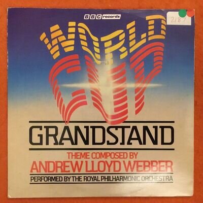 Andrew Lloyd Webber- World Cup Grandstand Theme- BBC Records 7” 1982