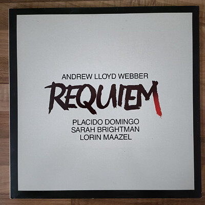 1985 Andrew Lloyd Webber – Requiem Vinyl LP Record EMI ALW1