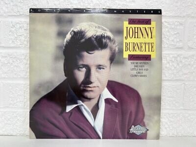 The Best Of Johnny Burnette Album Genre Rock Vinyl 12” LP Record Vintage Music