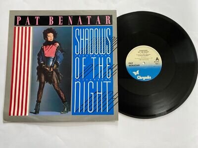 Pat Benatar – Shadows Of The Night 12" 1985 Chrysalis – PATX 2