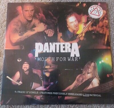 Pantera - Mouth For War EXTRA LOUD Vinyl 12" Single 1992. ATCO A5845T