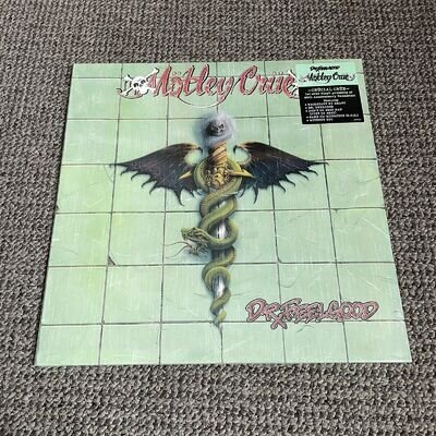 Mötley Crüe - Dr. Feelgood Vinyl Record SEALED Black 2022 Motley Crue