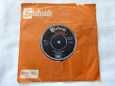 Steppenwolf - Born To Be Wild UK 1968 7" single Stateside clean VGC!