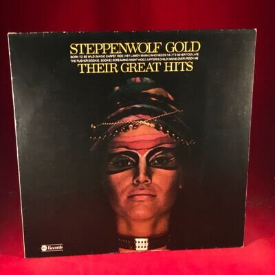 Steppenwolf Gold 1976 German vinyl LP compilation best of hits Born To Be Wild