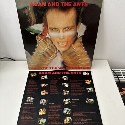 Adam and the Ants Kings of the Wild Frontier LP Vinyl UK Original 1980 + Inner