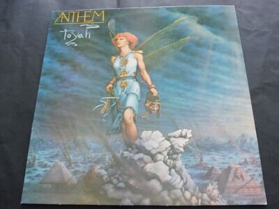 Toyah - Anthem 1981 UK LP SAFARI 1st FULLY SIGNED AUTOGRAPHED