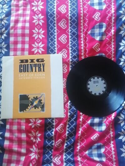 Big Country East Of Eden 12" Single MERX 175