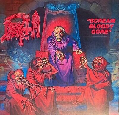 DEATH – Scream Bloody Gore LP Reissue 2024 Deluxe Edition 180g NEW