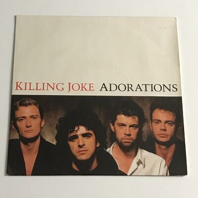 Killing Joke - Adorations 7" Vinyl Record - EGO 27 EX/EX