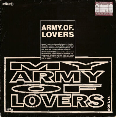 Army Of Lovers - My - Used Vinyl Record 12 - P1177z