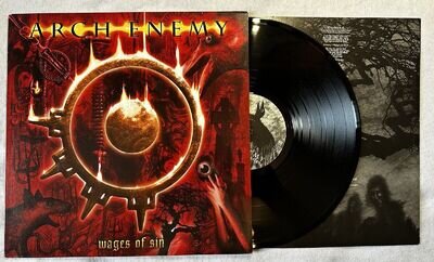 ARCH ENEMY - WAGES OF SIN (2002) - LP - 1ST PRESS - VERY RARE!!! - EX+!