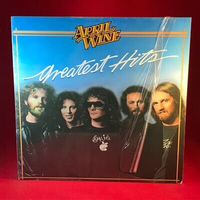 APRIL WINE Greatest Hits 1979 Canadian vinyl LP + INNER Fast Train original