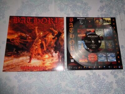 BATHORY "Hammerheart" LP 2003 Clear Vinyl Black Mark Production