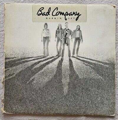 Bad Company Burnin' Sky Excellent Vinyl LP Record Album ILPS9441 (M5)