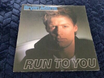 Bryan Adams - Run To You 7 inch vinyl single