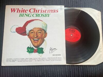 Bing Crosby White Christmas 12 track vinyl LP Ex/Ex