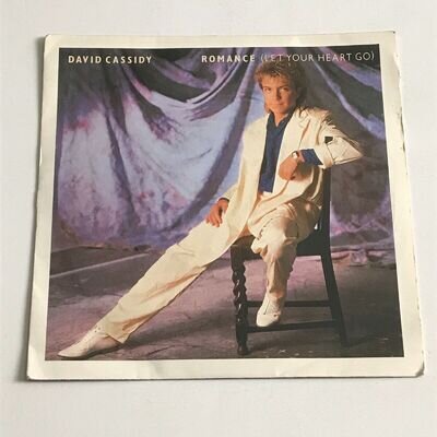 David Cassidy - Romance (Let Your Heart Go) 7" Vinyl Record - ARIST 620 EX/EX