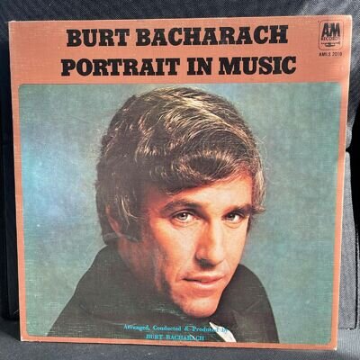 Burt Bacharach Portrait In Music 12" LP Vinyl Record