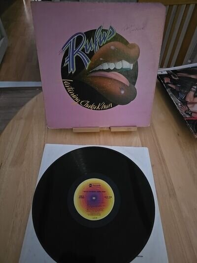 Rufus Featuring Chaka Khan 1975 Vinyl LP