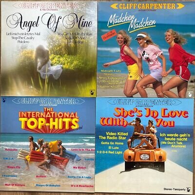 Cliff Carpenter x 4 - Vinyl LP's