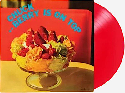 CHUCK BERRY - Berry Is On Top, Red Vinyl LP 12" album, very good