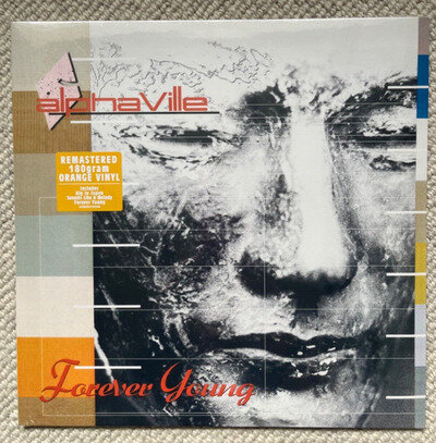 Alphaville - Forever Young Ltd Edn Orange Vinyl LP Remastered New Sealed NR