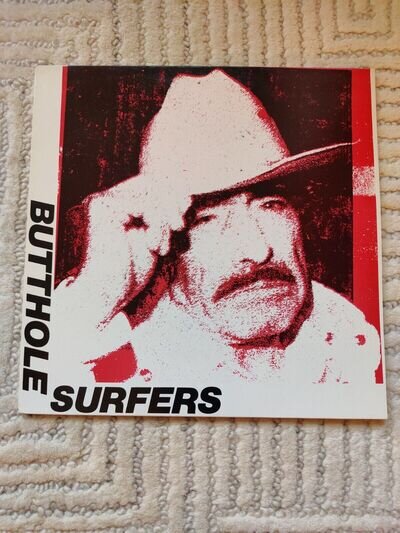 Butthole Surfers Rembrand Pussyhorse LP 1st press UK 1986 RRE LP 2.