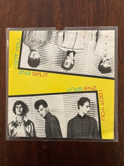 Split Enz I GOT YOU Original UK P/S 7" Single 1979 EX/EX CROWDED HOUSE