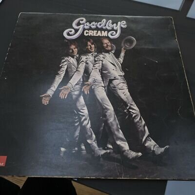 Cream Goodbye Vinyl Good Condition