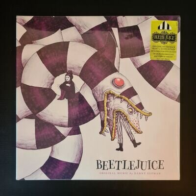 DANNY ELFMAN - BEETLEJUICE Limited Edition Vinyl LP Soundtrack Waxwork US Import