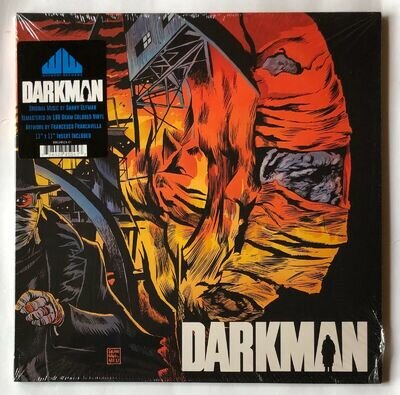 Danny Elfman Darkman Orange and Red Vinyl Record New Sealed WW036 728028450453