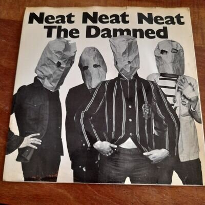 THE DAMNED - NEAT NEAT NEAT UK 7" VINYL - A1/B1 Matrix 1977 Punk Rock