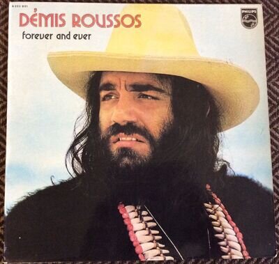 DEMIS ROUSSOS,FOREVER AND EVER.VINTAGE 12" ALBUM,LP 33,IN EXCELLENT CONDITION.