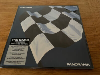 THE CARS PANORAMA 2LP VINYL Still Sealed Expanded Edition