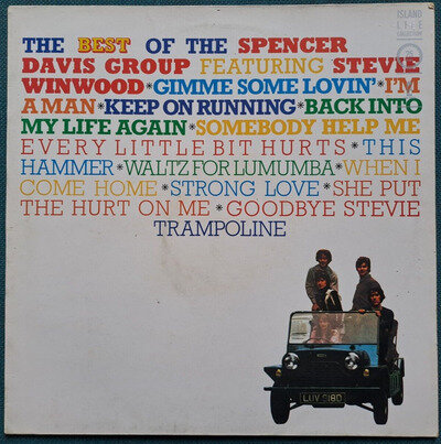 The Best Of The Spencer Davis Group Steve Winwood 12" Vinyl LP ALBUM NEAR MINT