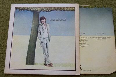 STEVE WINWOOD – DEBUT LP – EXC+ A2/B2 UK 1977 ISLAND