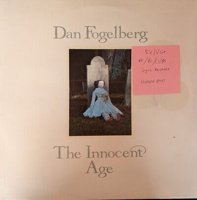 Dan Fogelberg The Innocent Age Vinyl Record EX/VG+ EPC 88533 1981 1st Press