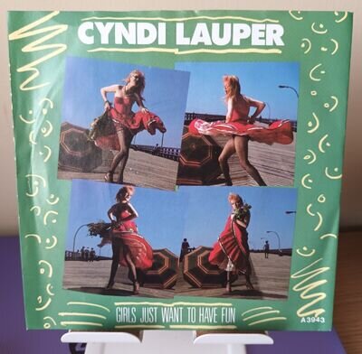 CYNDI LAUPER - Girls Just Want To Have Fun - 1983 -7" Vinyl - A3943