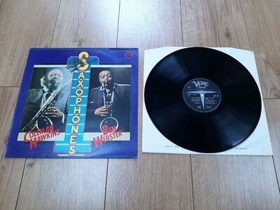 Coleman Hawkins & Ben Webster - Blue Saxophones. UK Verve Reissue NM Vinyl LP