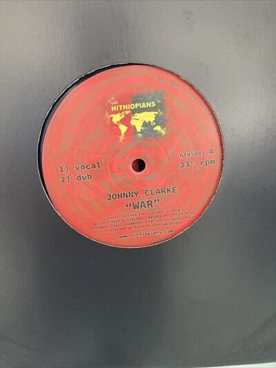 Johnny Clarke War 10” Vinyl