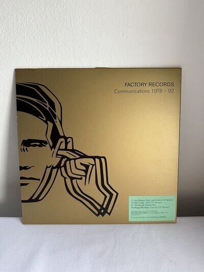 Factory Records: Communications 1978-92 RSD 2013 Joy Division New Order Vinyl